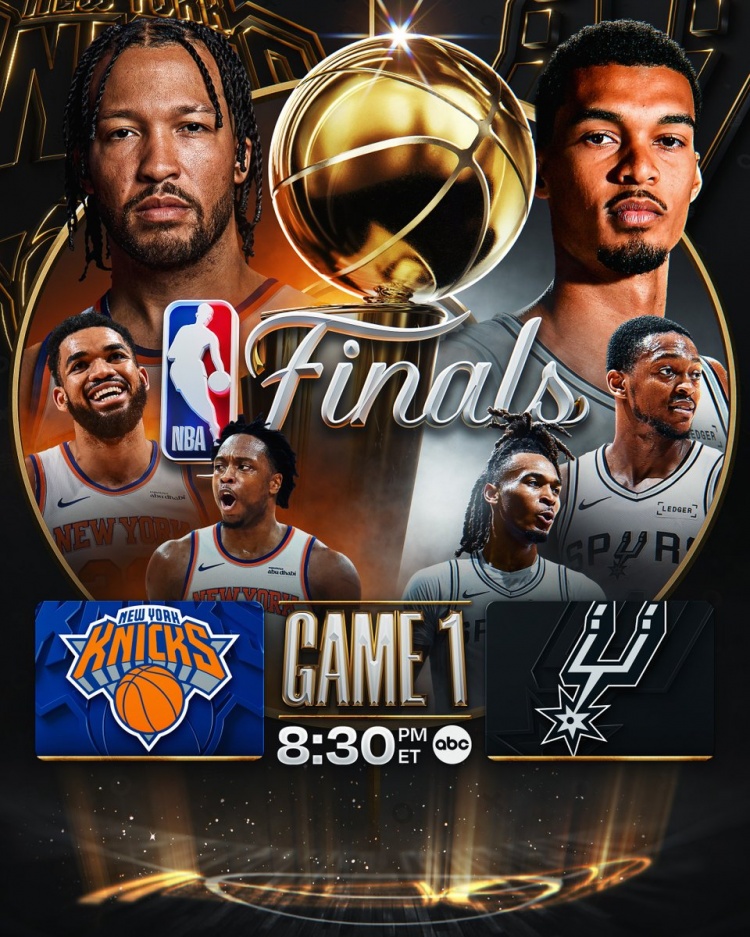 OD体育官网-明早8点30打响！NBA官方晒海报为总决赛G1预热